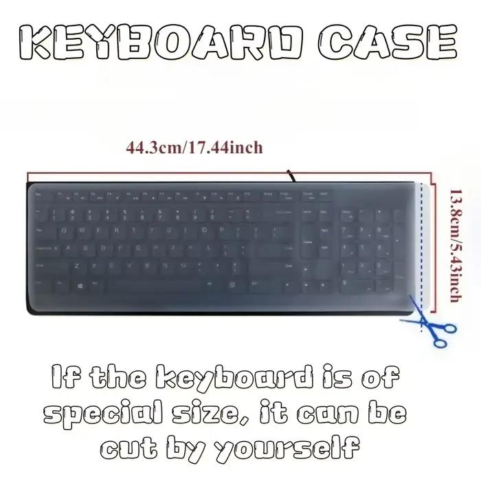 Housse de protection transparente ultra-fine pour clavier