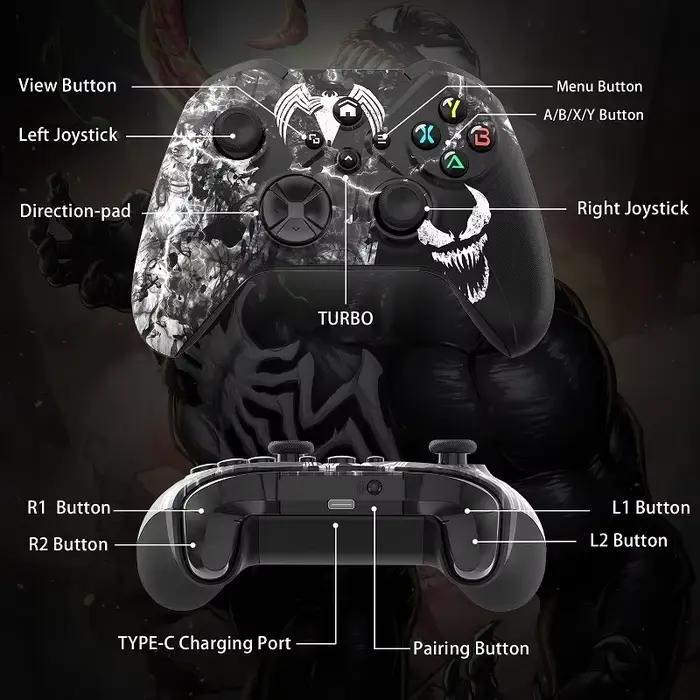 Manette WIFI pour Xbox One Series X/S/PC