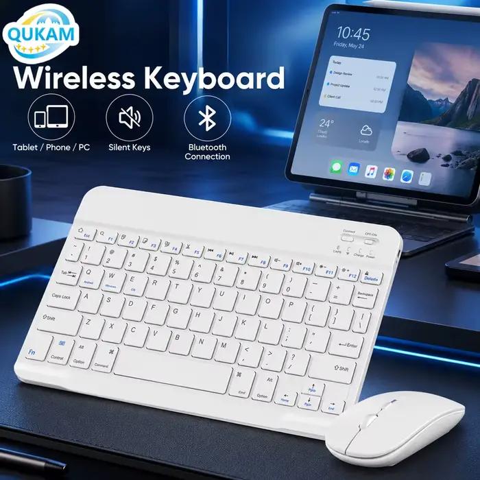 Nouveau clavier Bluetooth sans fil portable sans pavé tactile