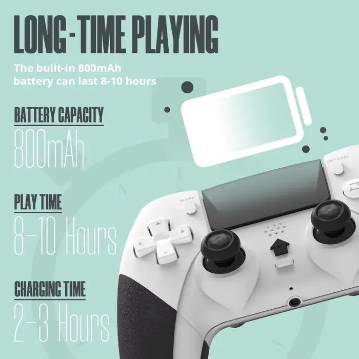 DATA FROG-Manette de jeu sans fil compatible Bluetooth