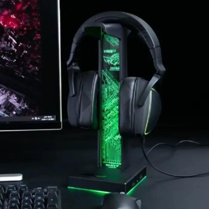 Support de casque ROG avec éclairage ambiant RGB