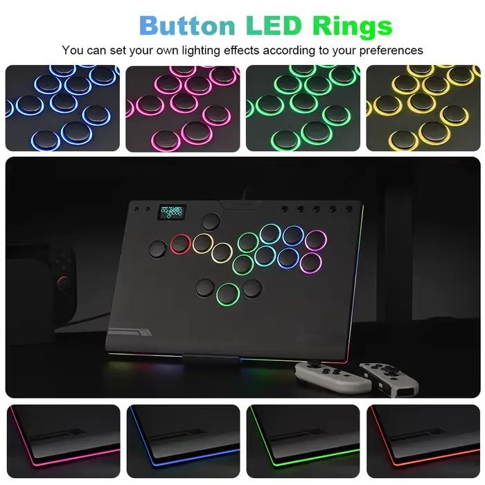 Manette de jeu sans levier Haute42 M Gen2 en alliage d'aluminium
