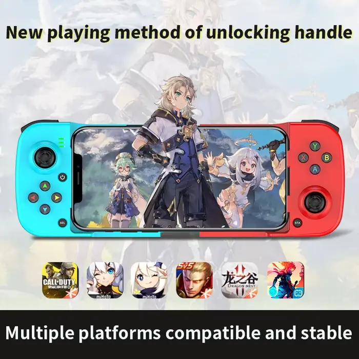 Manette de jeu extensible sans fil BT 5.0