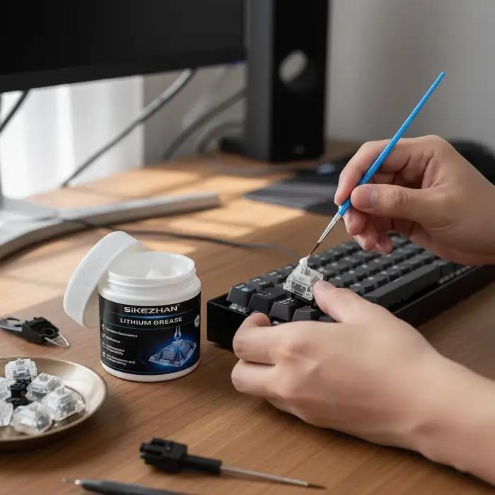 Kit de nettoyage et de lubrification pour clavier mécanique