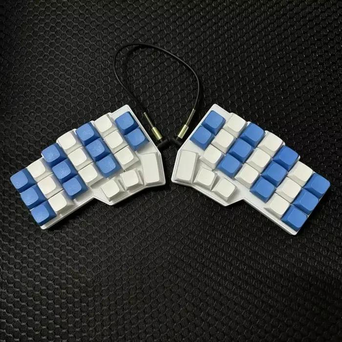 Corne V4.1 clavier fendu personnalisé monomode filaire MX axe V4 QMK/VIAL RGB échange à chaud PCB ergonomie claviers mécaniques Kit cadeau