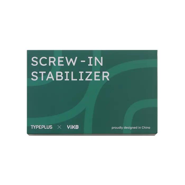 Typeplus X YIKB PCB vis dans le stabilisateur pour clavier mécanique 60% 80% 100% personnaliser jeu PC