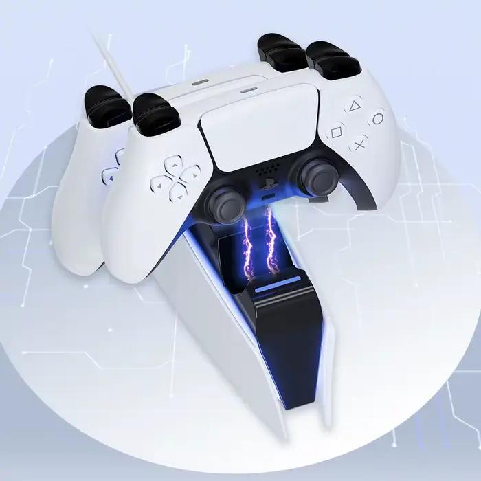 Station de charge rapide double pour manettes PS5
