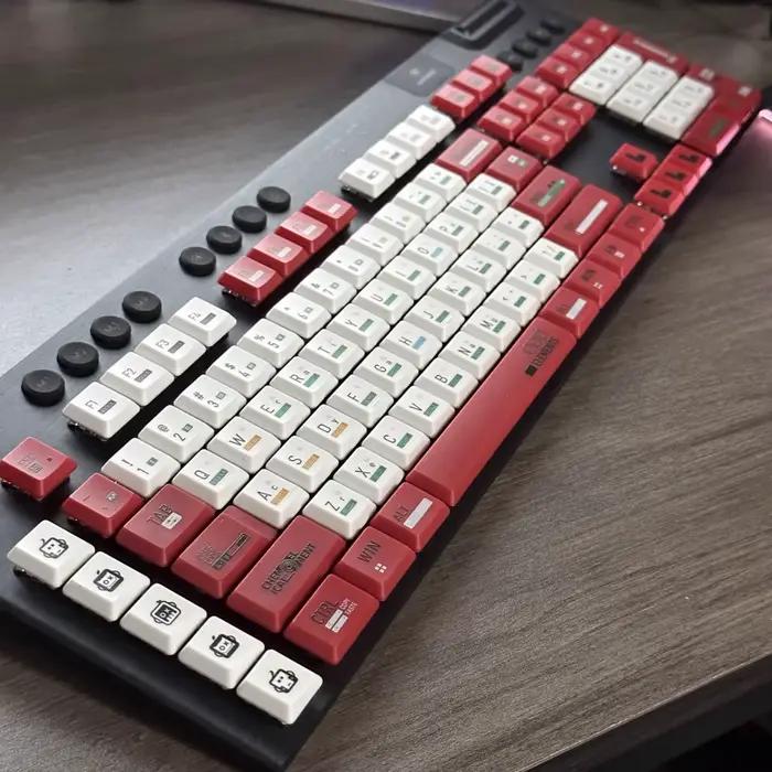 Capuchons de touches translucides pour clavier mécanique Logitech G913