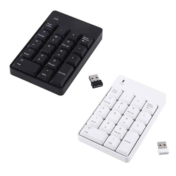 2.4 GHz sans fil USB clavier numérique pavé