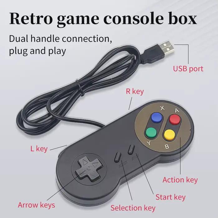 Manette de jeu USB, joystick de jeu rétro pour PC NESPi RetroPie