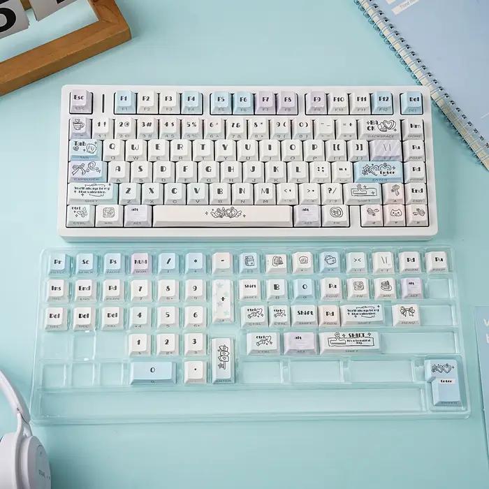 Keycaps Saint-Valentin en PBT avec impression par sublimation