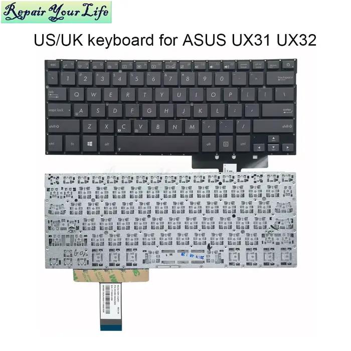 Clavier d'ordinateur portable avec rétroéclairage américain et anglais