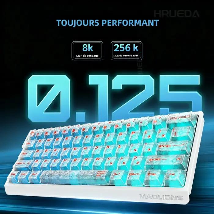 Clavier magnétique FGG Original MADLIONS Mad 60/68 V2 HE E-sport