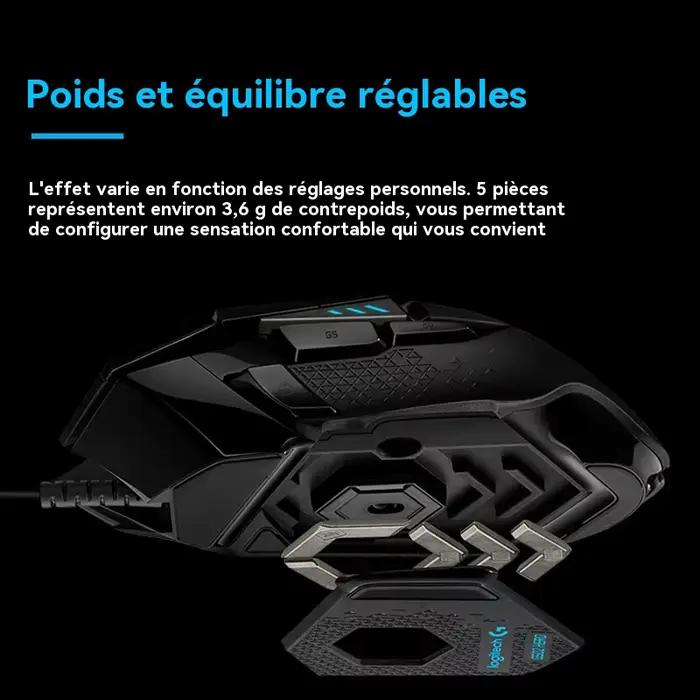 Souris filaire Logitech G502 HERO authentique