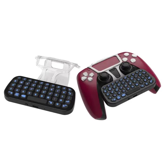 Clavier à clipser rétroéclairé Bluetooth pour contrôler jeux PS5 accessoire de jeu prise en charge chat vocal occasions spéciales
