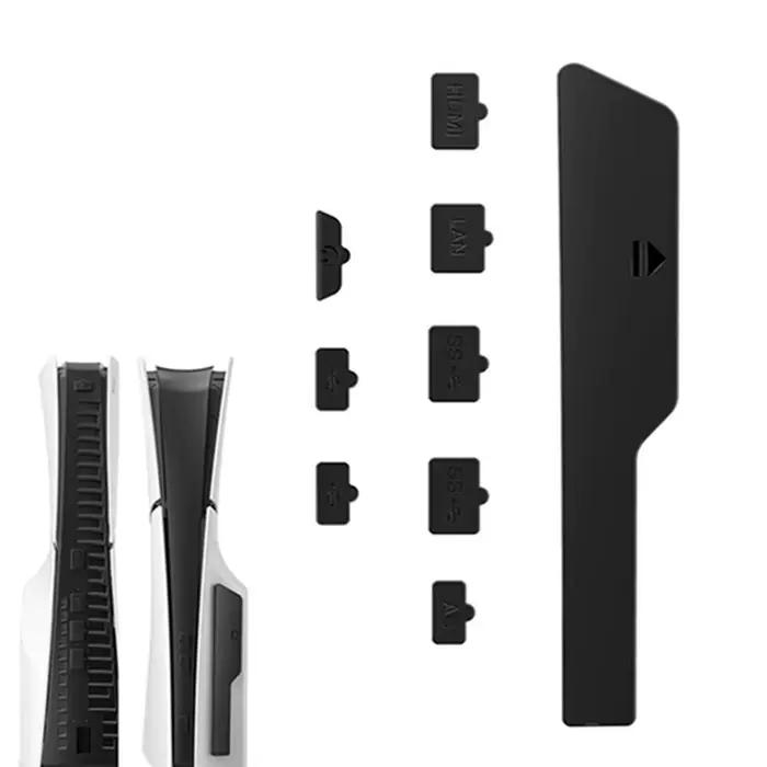 Ensemble de bouchons anti-poussière en silicone pour console de jeu PS5 Pro