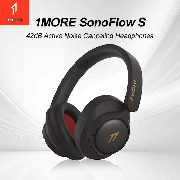 1MORE SonoFlow S casque sans fil à suppression active du bruit 42dB ANC casques Bluetooth Audio haute résolution 90H de lecture