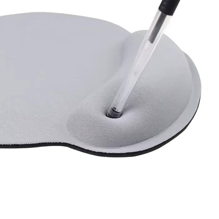 Tapis de souris en tissu vert grand mousse à mémoire de forme anti-dérapant pour joueurs confort et précision gaming occasionnels et professionnels