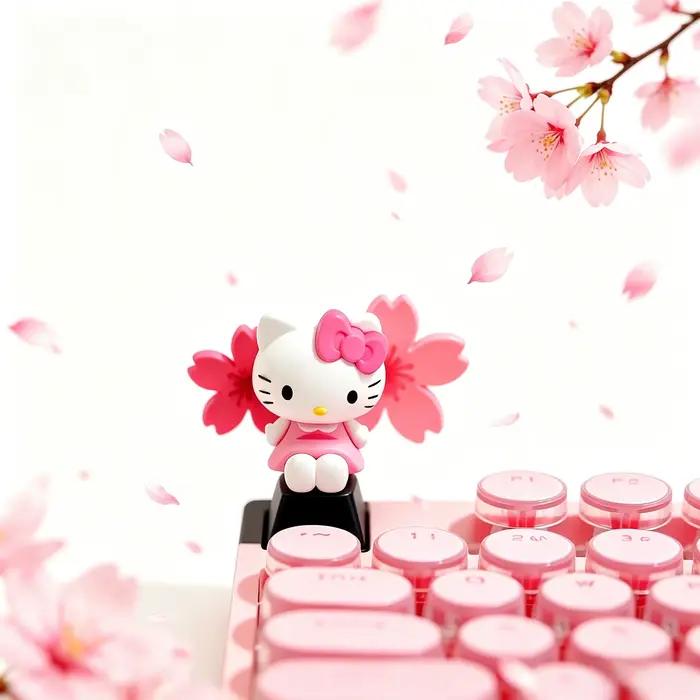 Jolies touches de clavier personnalisées Hello Kitty