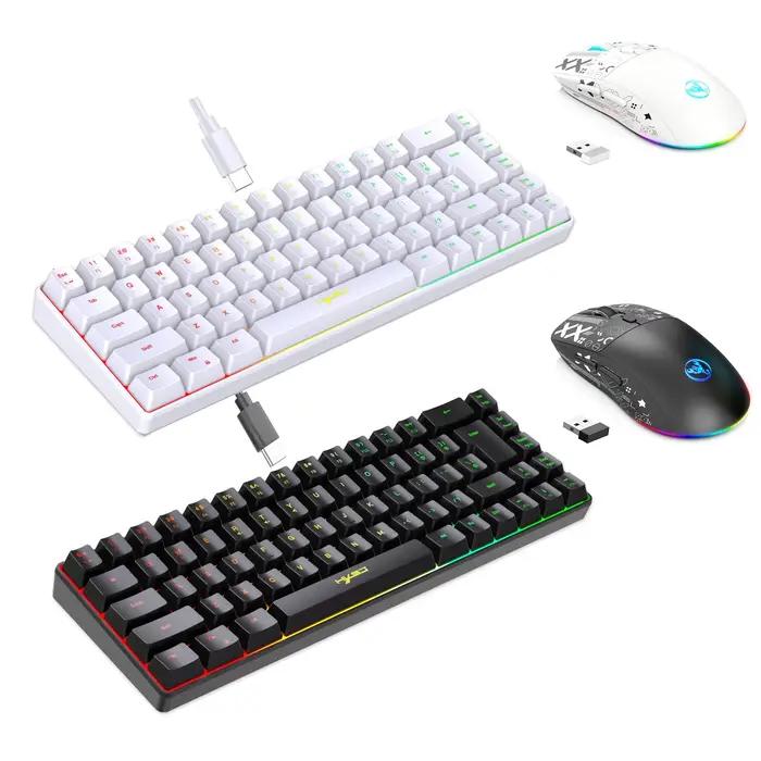 Kit Clavier et Souris Gamer Rétroéclairé Blanc – Offre Combo