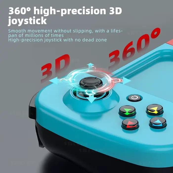 Manette de jeu mobile D3 sans fil pour téléphone portable pour Xiaomi/Samsung/iOS/Switch Joystick extensible avec Turbo Macro