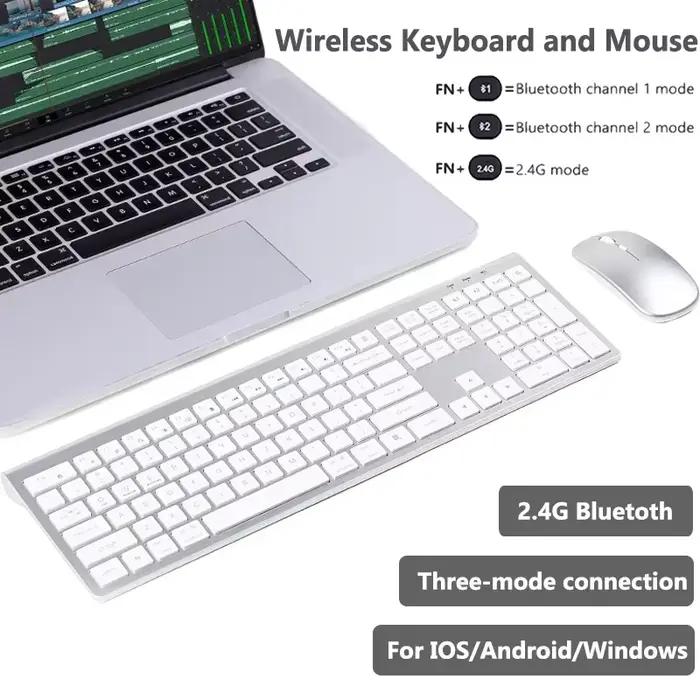 Clavier Bluetooth trois modes 2.4G