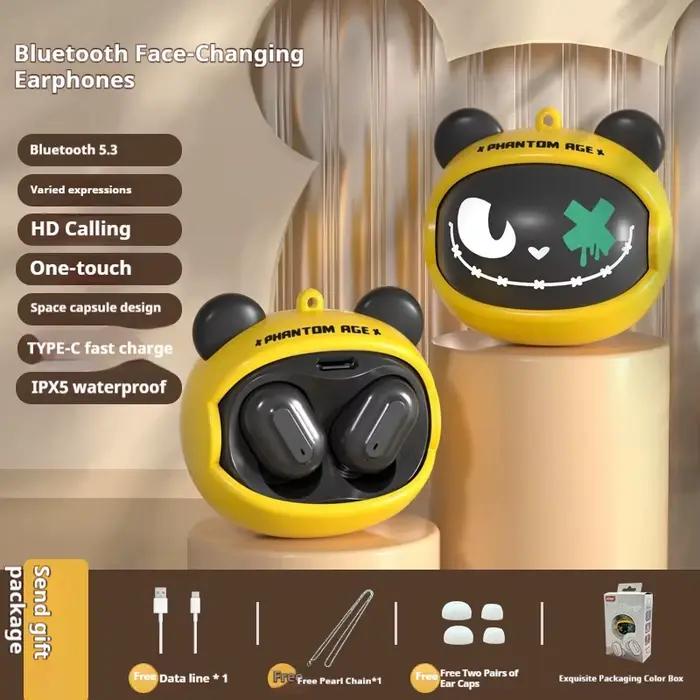 Casque de jeu 2026 nouveau Design rabattable rotatif sans fil écouteurs HiFi stéréo dans l'oreille contrôle tactile