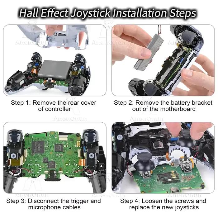 Module de capteur de joystick à effet Hall pour manette PS5