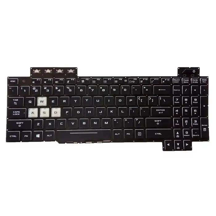 Clavier d'ordinateur portable américain pour ASUS TUF Gaming FX505 FX505D FX86 FX86G
