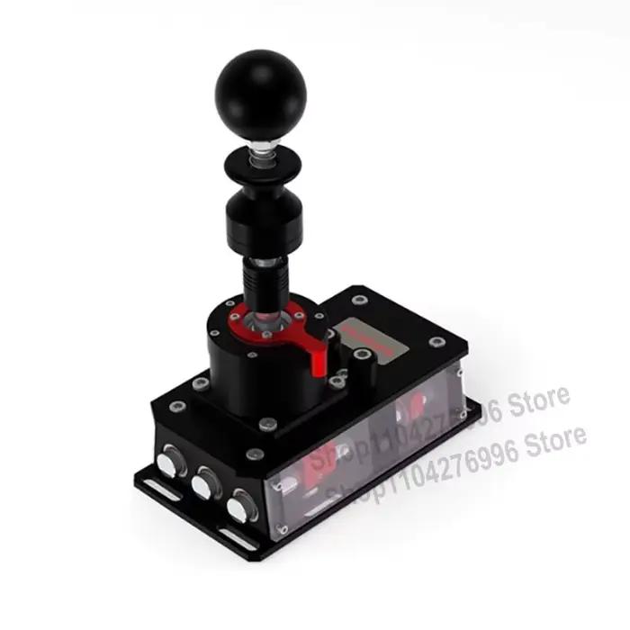Manette de vitesse manuelle Simvertex V7 SQ2/6+4R Kit de levier de vitesse et marche arrière pour jeux de course occasions spéciales