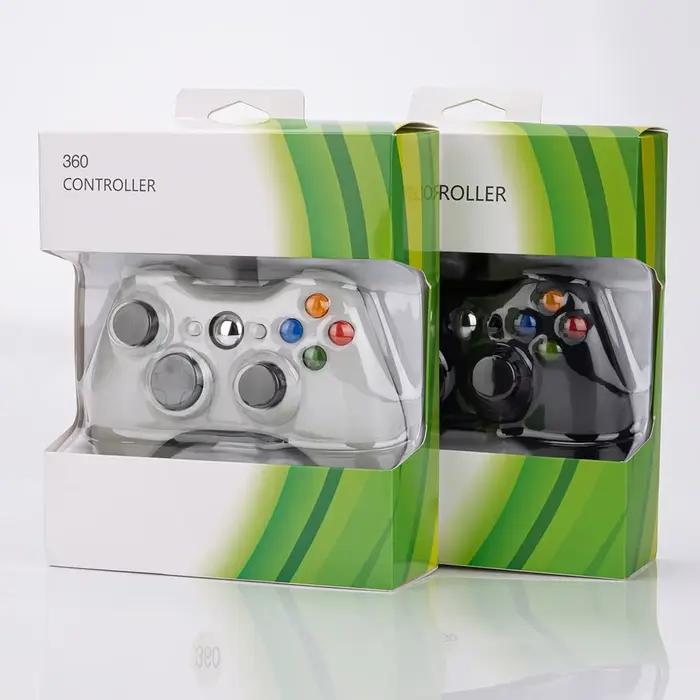 Contrôleur sans fil filaire MACDOT pour jeu Xbox 360 avec Turbo double vibration pour Windows PC confortable occasionnels joueurs passionnés
