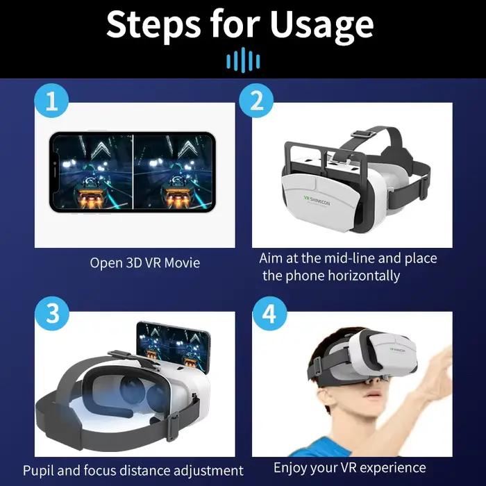 Lunettes de réalité virtuelle VR
