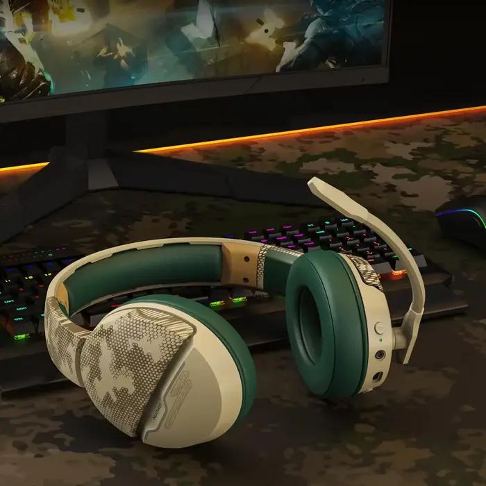 NUBWO G08 double casque sans fil Gamer avec Microphone 2.4Ghz