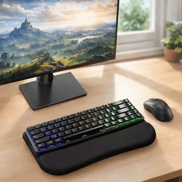 Repose-poignets ergonomique pour clavier d'ordinateur