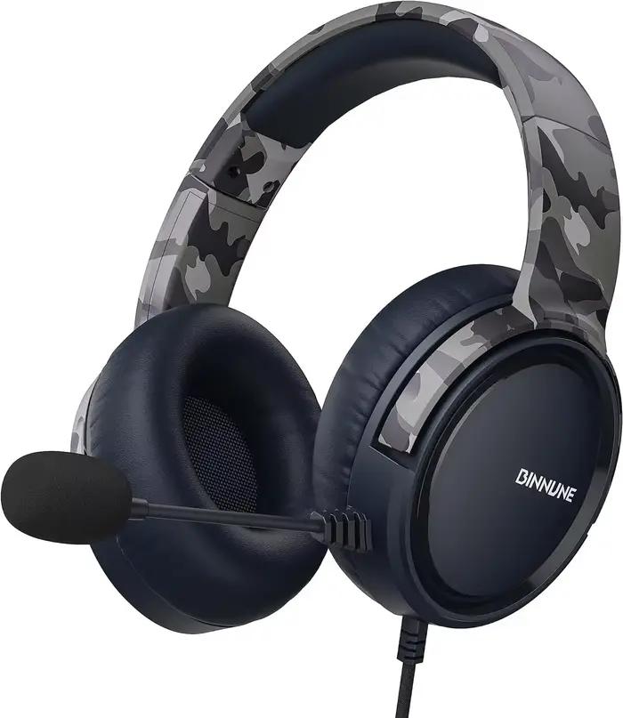 Casque de jeu avec micro pour PC