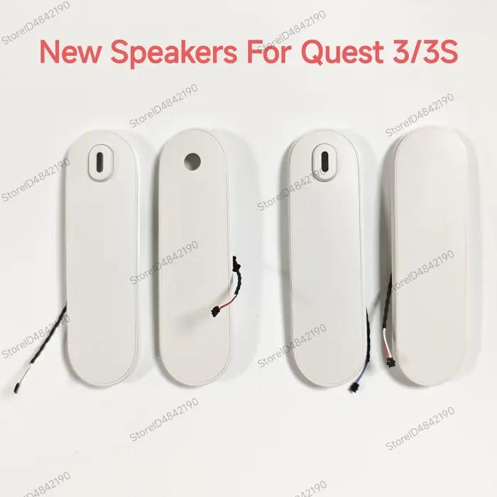 Haut-parleur GFTECCE pour Meta Oculus Quest 3 3S VR Casque Réparation Originale Pièces de Remplacement Accessoires Blanc Beige Gris Ivoire Rouge Noir Occasions Spéciales