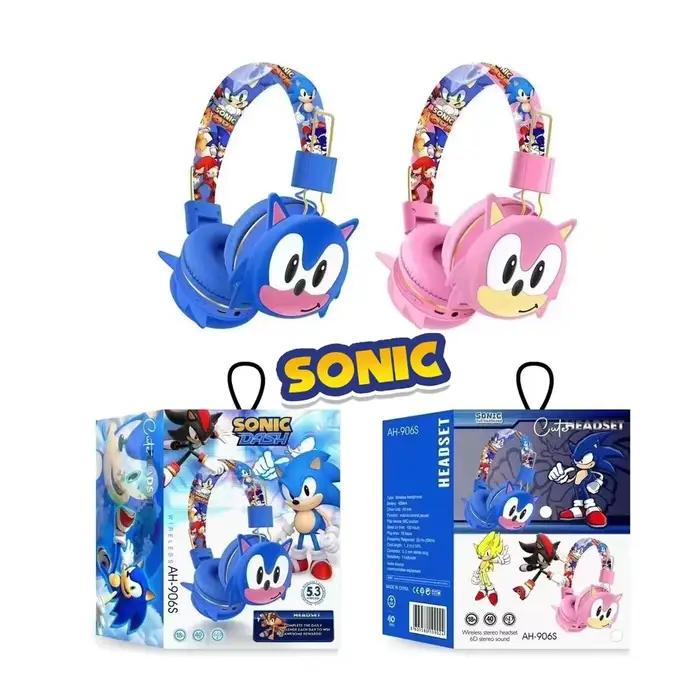 Casque pour enfants Sonic bleu et rose
