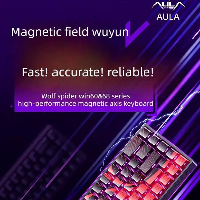 Clavier magnétique AULA Win60He RGB Hero 60He