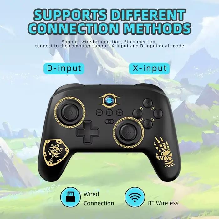 Manette de jeu sans fil Switch Pro