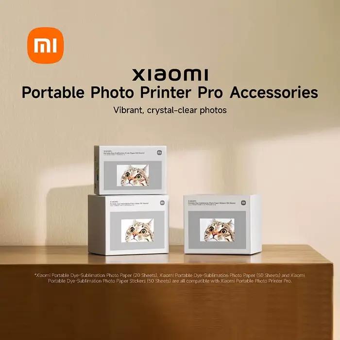 Xiaomi imprimante Photo Portable pro accessoires