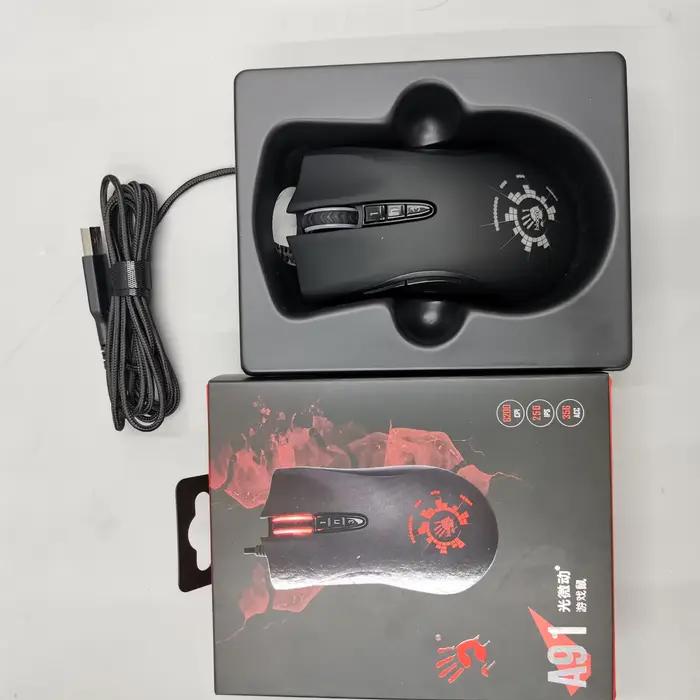 A4Tech sanglant A91 souris filaire un clic Macro instantané Io1
