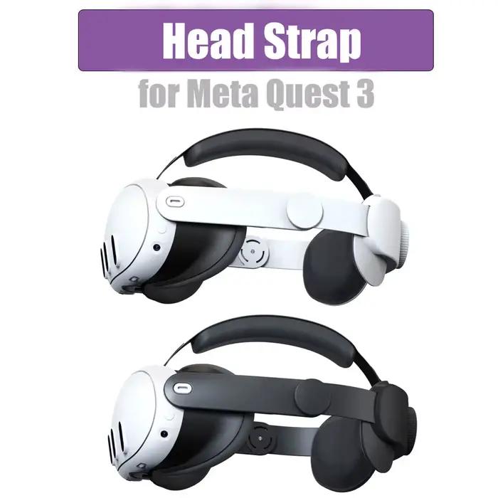 Sangle de tête remplaçable confortable pour casque Meta Quest 3 VR pour réalité virtuelle améliorant le confort et la liberté de mouvement pour les joueurs occcasions spéciales