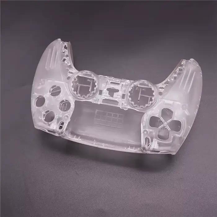 Ensemble complet de coque transparente pour manette PS5 personnalisée avec boutons
