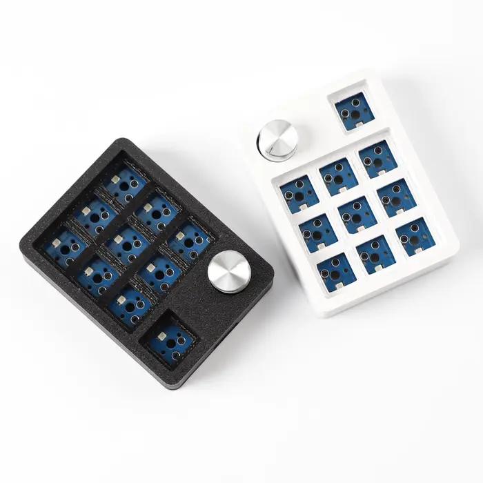 11 touches Mini clavier mécanique filaire échange à chaud RGB bouton PLA 3D boîtier imprimé VIAL Macro Support pour les