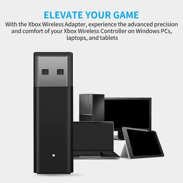 Adaptateur USB pour Xbox One S X Elite Windows PC récepteur 1ère ou 2ème Console de jeu Joystick manette de jeu accessoires de contrôleur