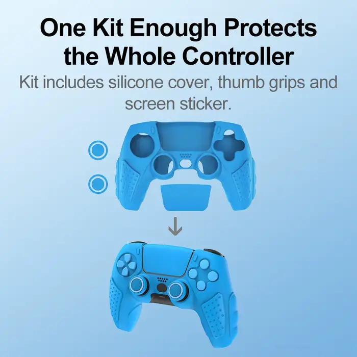Housse en silicone pour accessoires de manette PS5