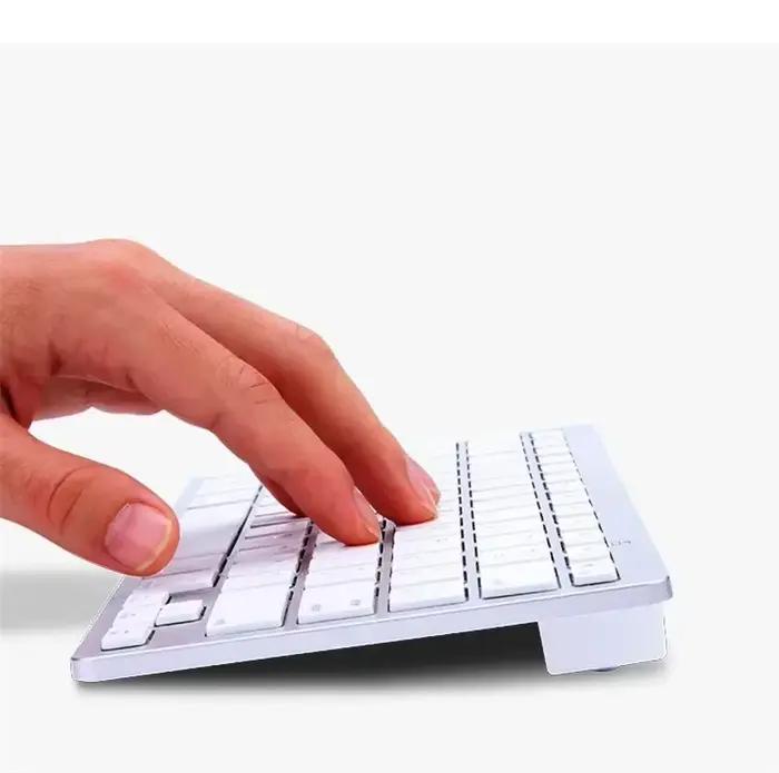 Clavier Bluetooth sans fil Portable coréen/espagnol/russe/japonais/hébreu/italien pour tablette iPad téléphone PC Android IOS Windows