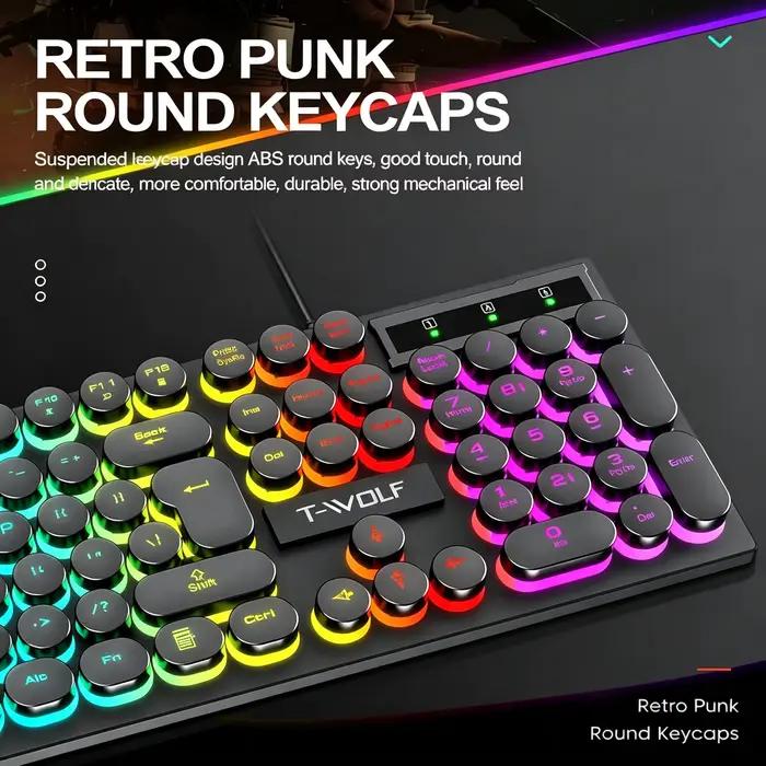 Clavier de jeu mécanique style machine à écrire