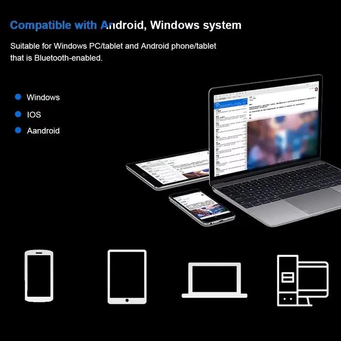 Clavier Bluetooth tactile pour tablette Android
