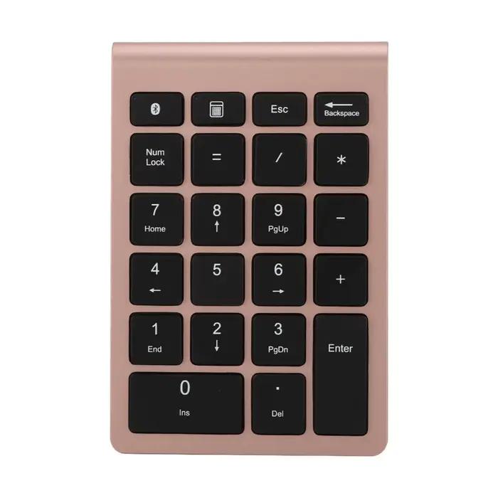 Clavier numérique Bluetooth 22 touches sans fil Ultra mince ergonomique pavé